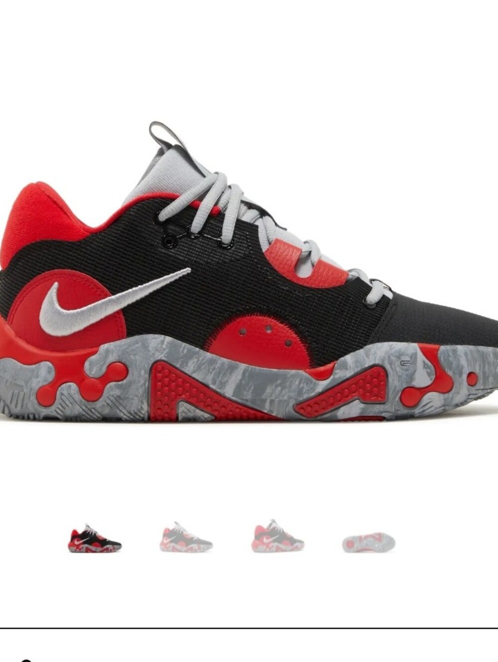 Nike PG6 BRED Men’s Basketball Shoes - Black & University Red
